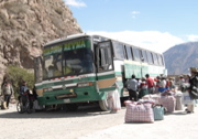 15 öffentlicher Bus Cruz del Condor Colca Canyon